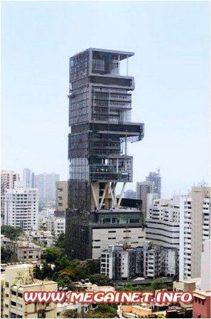 Antilia — самый большой частный дом в мире (4 фото)