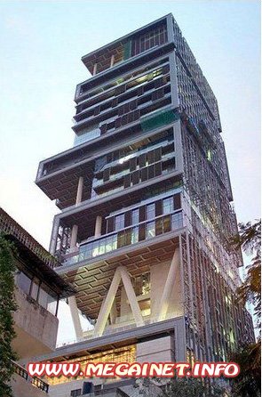 Antilia — самый большой частный дом в мире (4 фото)