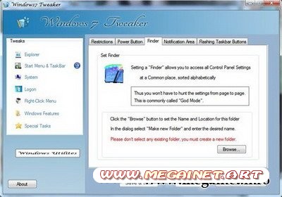 Windows 7 Tweaker 3.0 RC