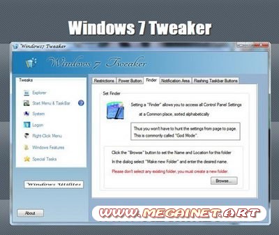 Windows 7 Tweaker 3.5