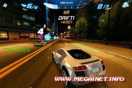 Asphalt 6: Adrenaline v.1.0.0. Игра для iPhone, iPod Touch и iPad