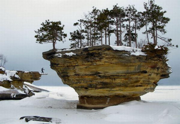 Прекрасная скала Тёрнип ( фото )