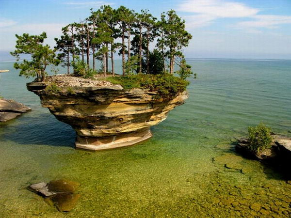 Прекрасная скала Тёрнип ( фото )