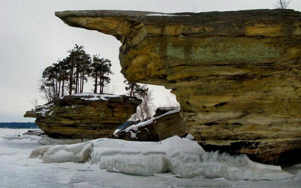 Прекрасная скала Тёрнип ( фото )