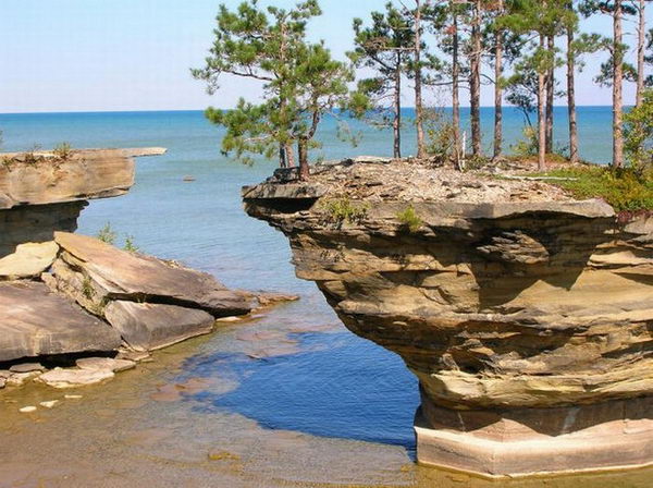 Прекрасная скала Тёрнип ( фото )