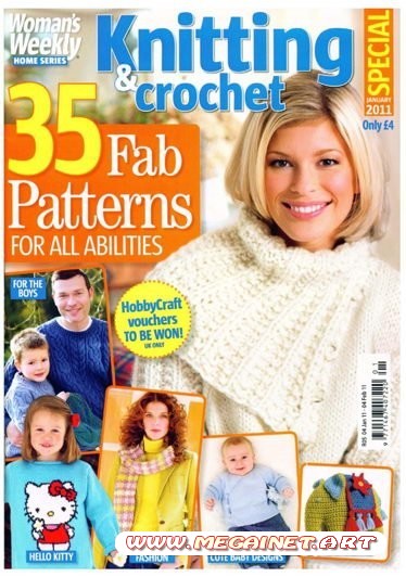 Womans Weekly Knitting & Crochet Special - Январь 2011