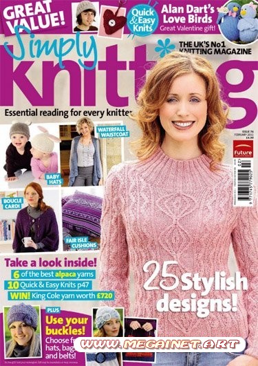 Simply Knitting - Февраль ( February ) 2011 (UK)