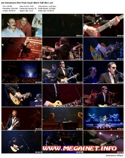 Joe Bonamassa - Live from the Royal Albert Hall (2009) DVDRip XviD