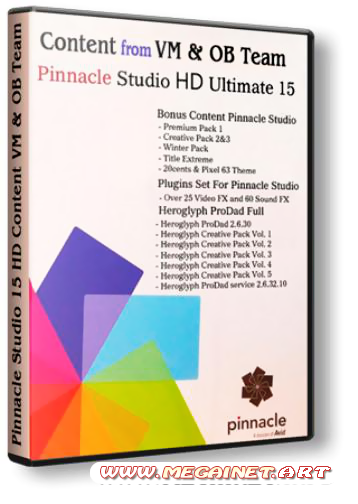 Pinnacle Studio 15 Content VM & OB Team (Multi/Rus)