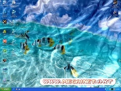 Анимированные обои - 3D Fish