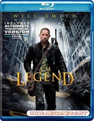 Я - Легенда / I Am Legend (2007/BDRip/Альтернативная версия)