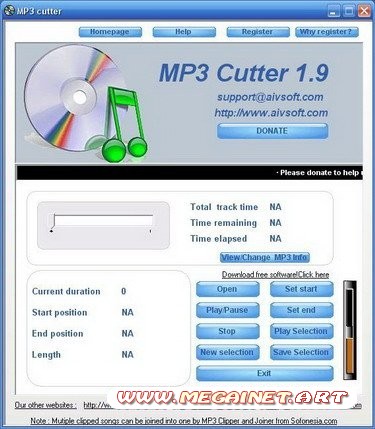 Нарезка MP3 / MP3 Cutter 1.9