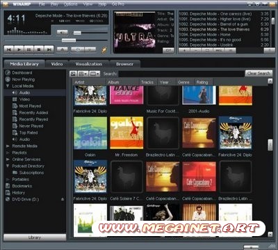 Winamp 5.581.2985 Lite Multulanguage