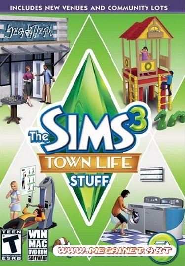 The Sims 3: Town Life Stuff ( 2011 / Rus / Add-on )