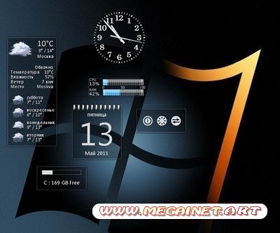 Коллекция гаджетов для Windows 7