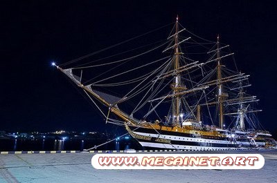 Экскурсия по итальянскому паруснику Amerigo Vespucci