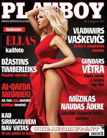 Playboy - Август ( August 2011 ) Latvia