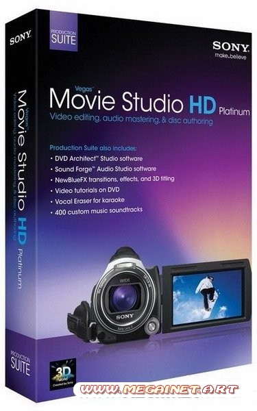 Sony Vegas Movie Studio HD Platinum 11 ( 2011 / Rus / Тихая установка )