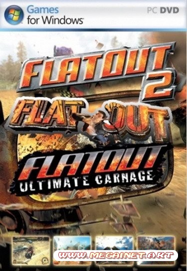 FlatOut 3 в 1 ( 2008 / Rus / RePack )