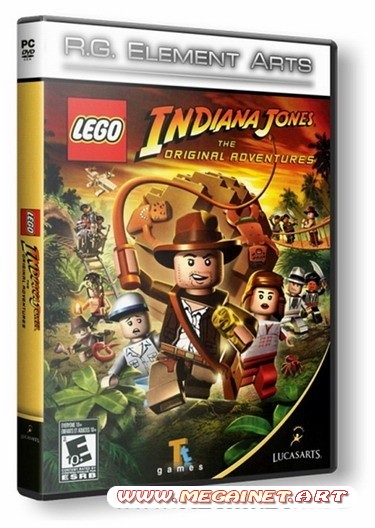 LEGO Indiana Jones: The Original Adventures ( 2008 / Rus / RePack )