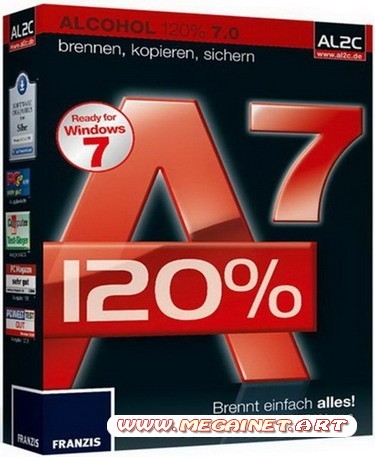 Alcohol 120% 7.0 ( 2010 / Rus / PC )