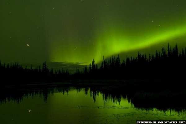 Северные сияния в Северной Америке