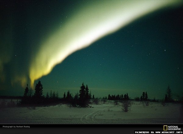 Северные сияния в Северной Америке