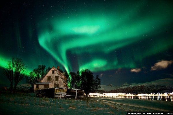 Северные сияния в Северной Америке