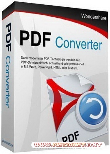 Wondershare PDF Converter Pro 3.0.0.9 ( 2012 / Rus )