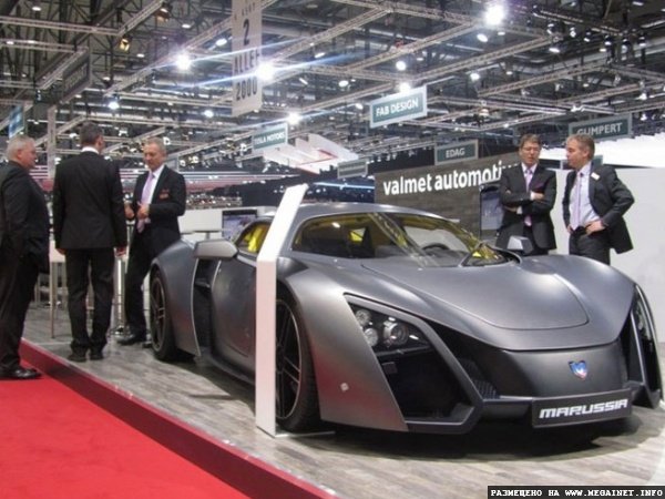 MaRussia B2 - первый российский суперкар на женевской автовыставке