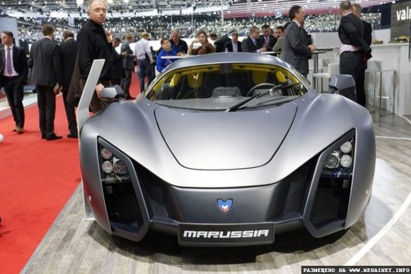 MaRussia B2 - первый российский суперкар на женевской автовыставке