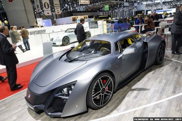 MaRussia B2 - первый российский суперкар на женевской автовыставке