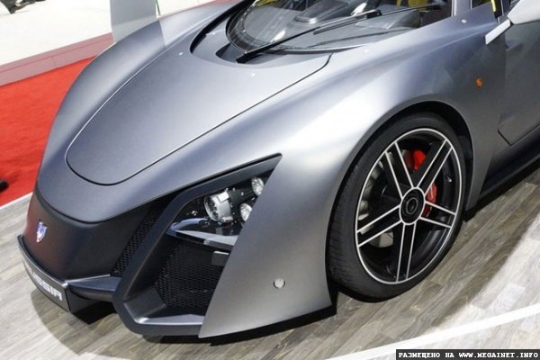 MaRussia B2 - первый российский суперкар на женевской автовыставке