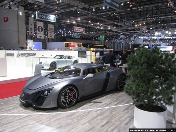 MaRussia B2 - первый российский суперкар на женевской автовыставке