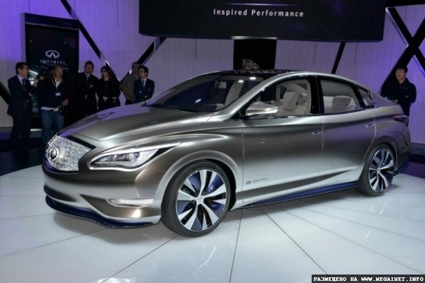 Infiniti LE – электромобиль с беспроводной зарядкой