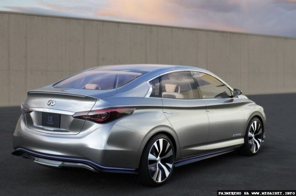 Infiniti LE – электромобиль с беспроводной зарядкой