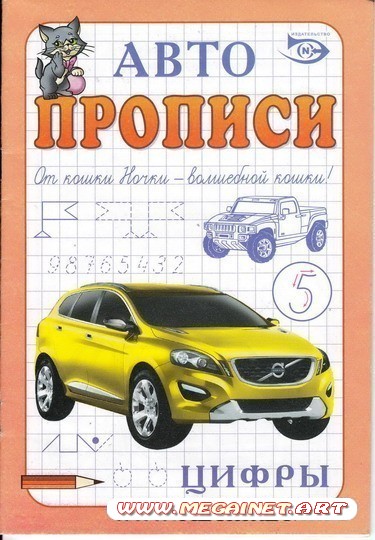 Авто прописи ( цифры )